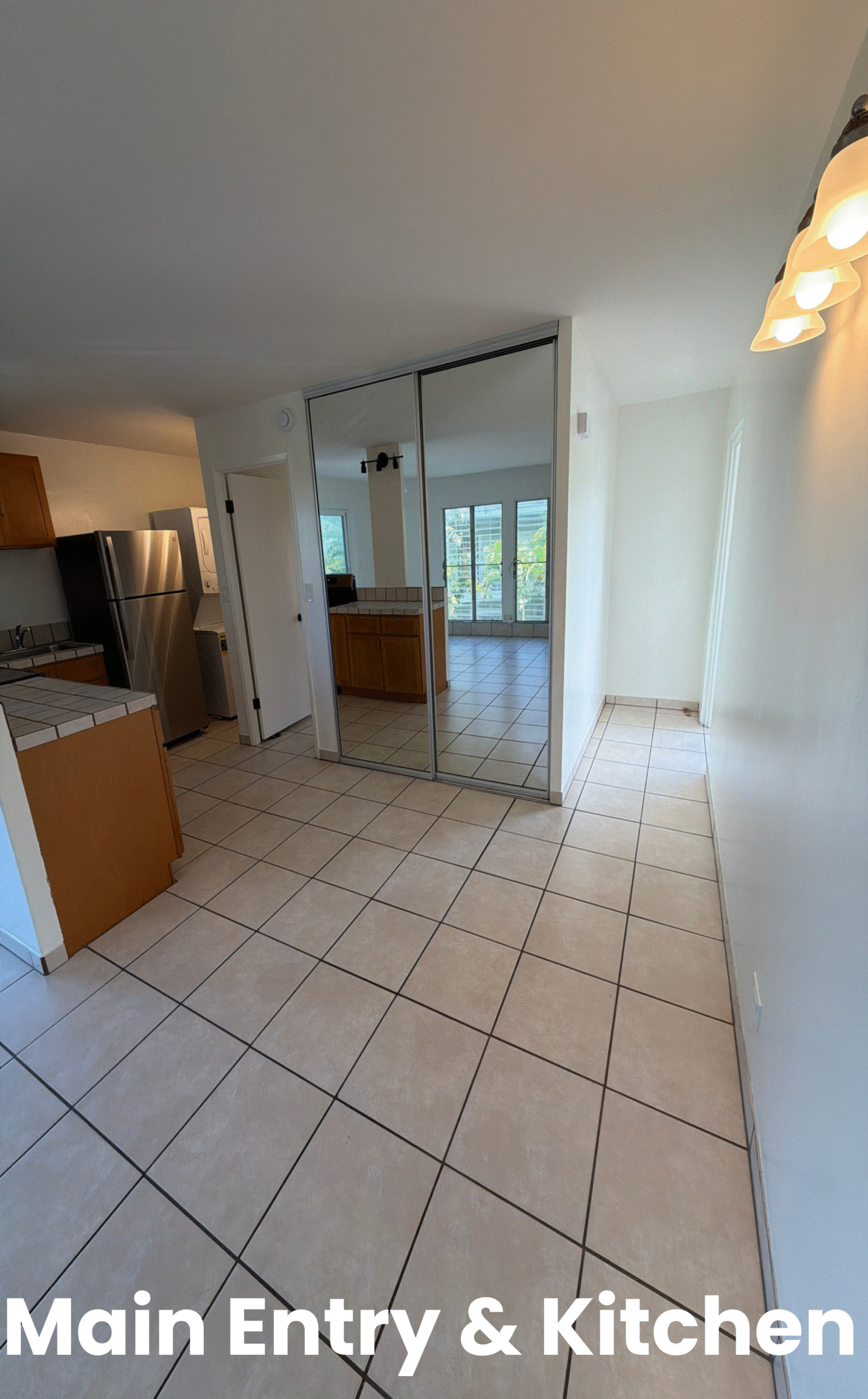 Main Entry & Kitchen